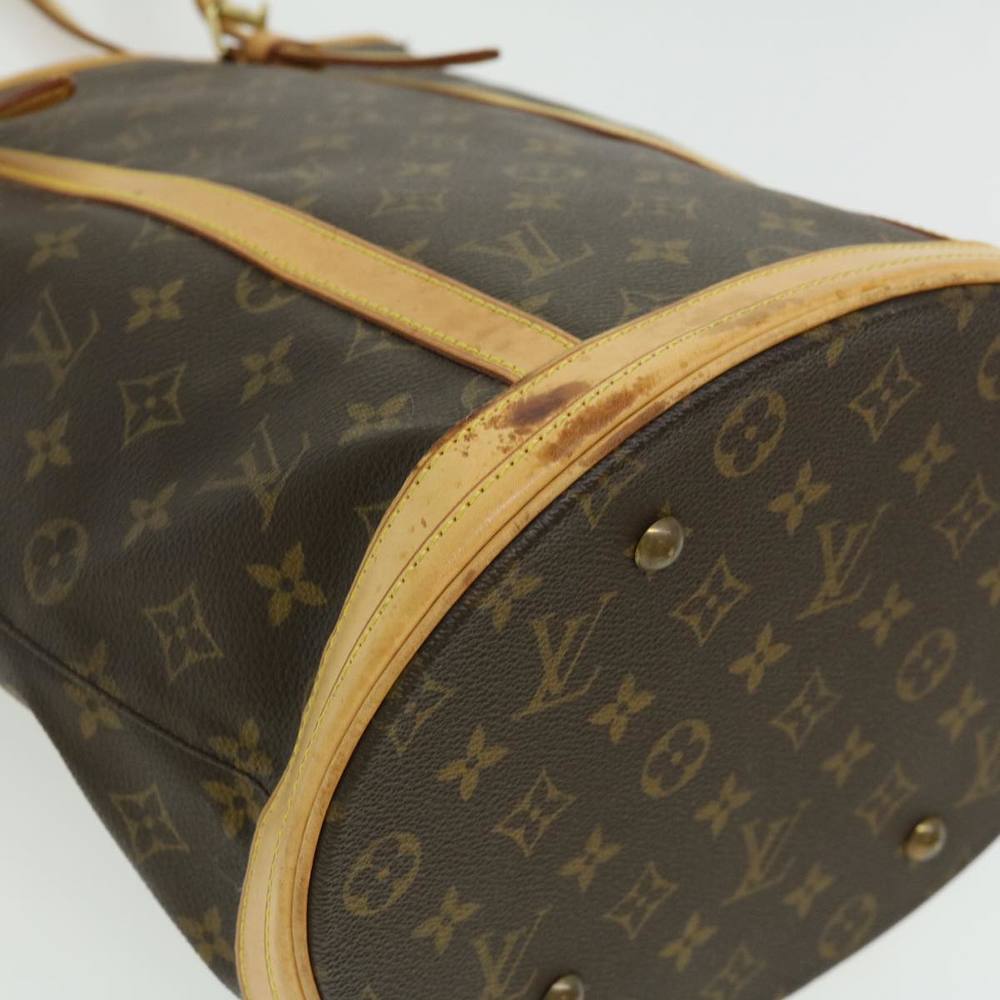 LOUIS VUITTON Monogram Bucket GM Shoulder Bag M42236 LV Auth pt3990 - Picture 15 of 16